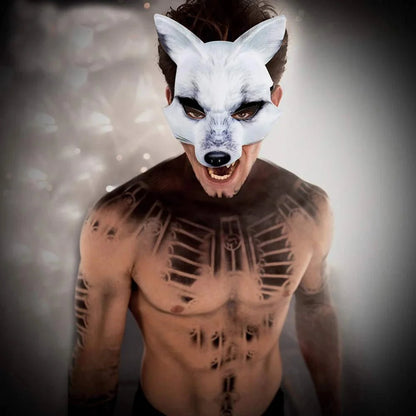 3D Realistic Animal Foam Mask | Full Face Cosplay Costume Accessory