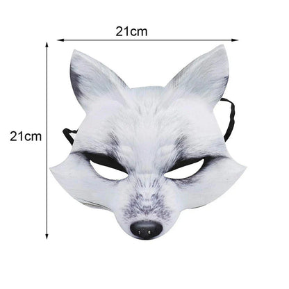 3D Realistic Animal Foam Mask | Full Face Cosplay Costume Accessory