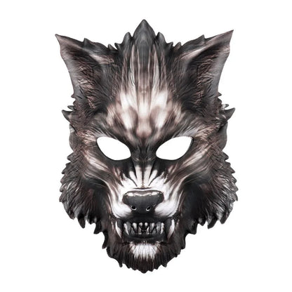 3D Realistic Animal Foam Mask | Full Face Cosplay Costume Accessory