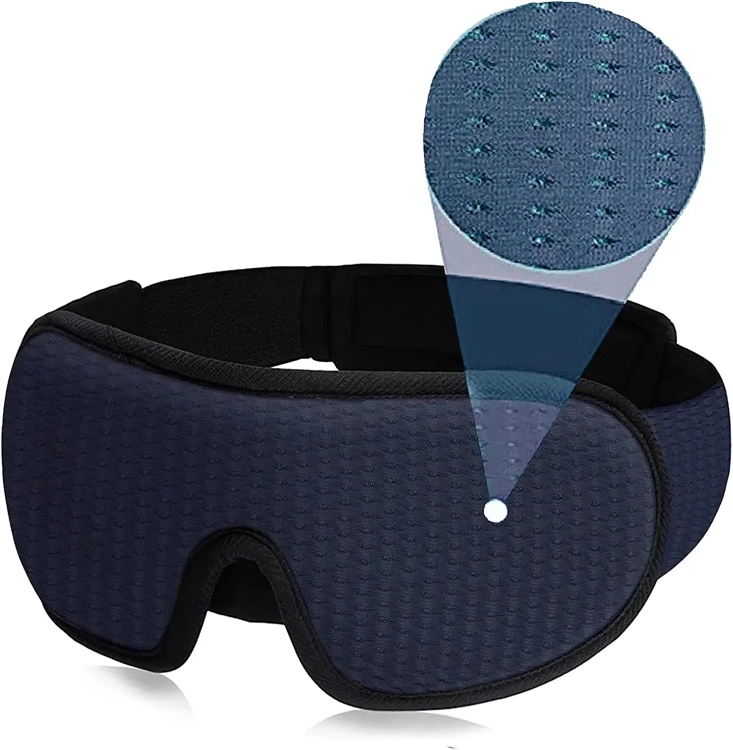 3D Sleep Eye Mask | Soft Padded Memory Foam Eyeshade