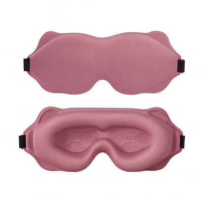3D Sleeping Mask with Padded Light Blocking | Soft Ergonomic Eyeshade