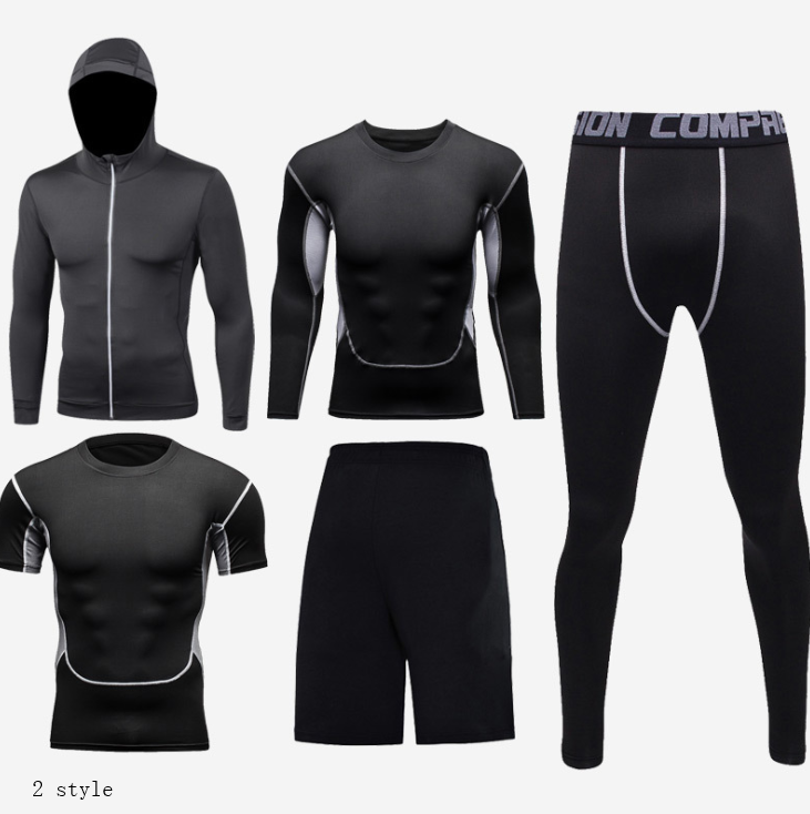 Men's Fitness Outfit Set – Performance Gym & Running Suit for Training & Workouts