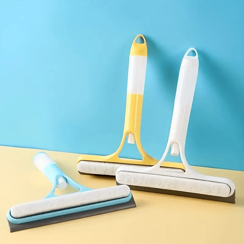 3-in-1 Window Scraper – Streak-Free Cleaning with Squeegee & Scraper!