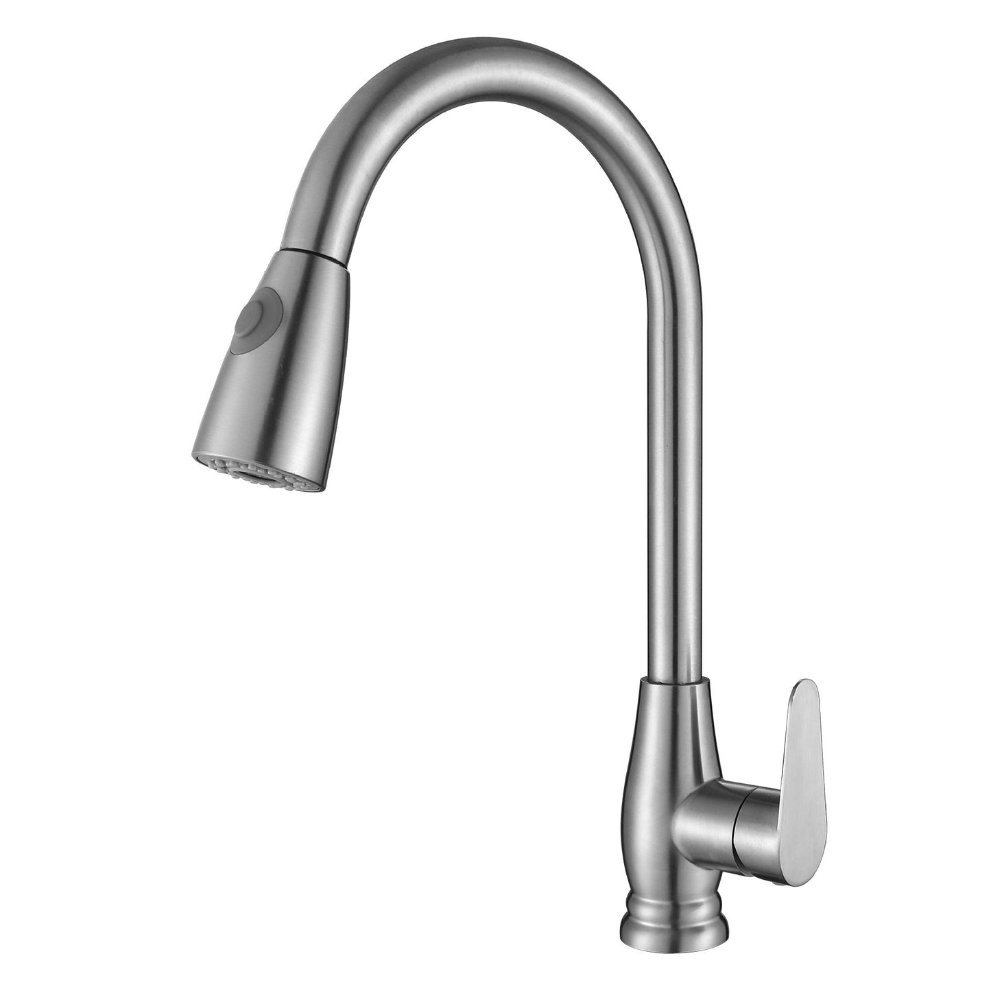 304 Stainless Steel Pull-Out Kitchen Faucet