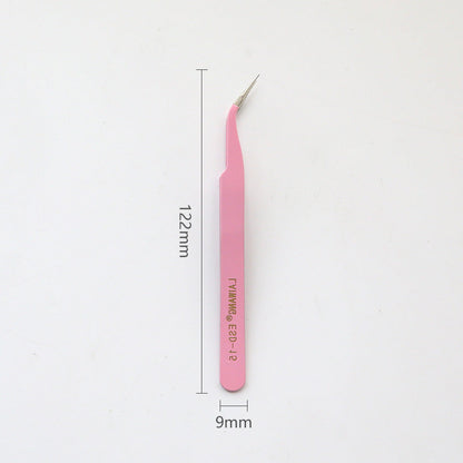 Stainless Steel Tweezers Macaron Colored Handbook And Paper Tape