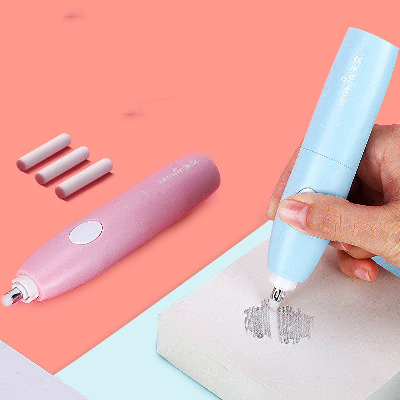 Sacapuntas eléctrico Sacapuntas Set de papelería para estudiantes