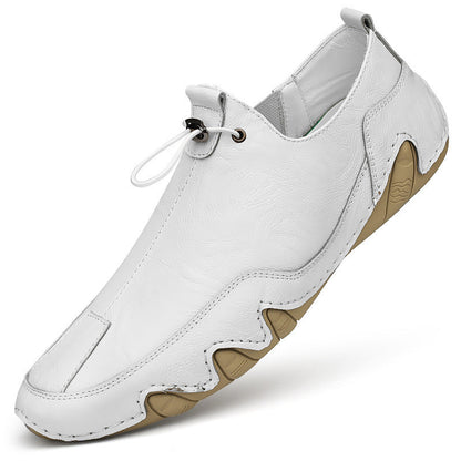 Men's Plus Size Sports Genuine Leather Leather Shoes