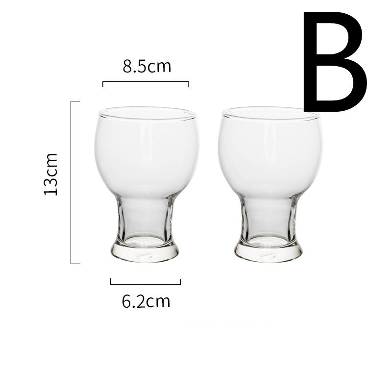 Copas de vino de cristal de gran capacidad