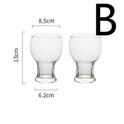 Copas de vino de cristal de gran capacidad