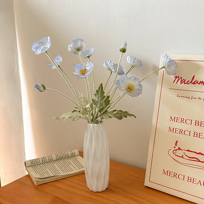 Tulip Vase Creative Living Room Flower Arrangement White Flower Device