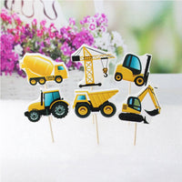 Tractor Theme Birthday Party Decoration Letters Hanging Flag Layout Supplies