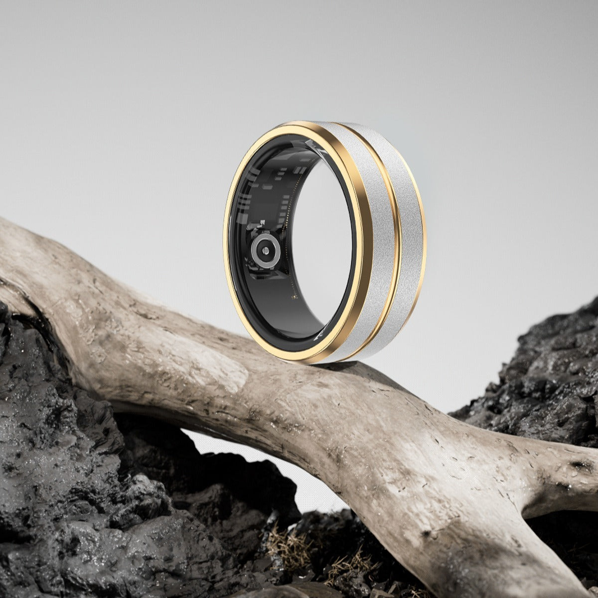 Bague connectée 2024 pour hommes et femmes, surveillance de la fréquence cardiaque et de l'oxygène sanguin, modes multisports, étanche IP68, pour Android et iOS