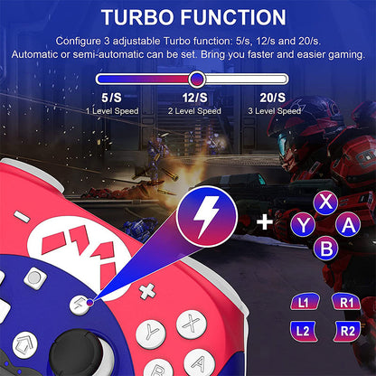 Gamepad SwitchPRO Gamepad Bluetooth Conexión Directa al Teléfono Móvil