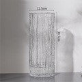 Nordic Light Luxury Simple Transparent Glass Vase Living Room Table Decorations Ornaments