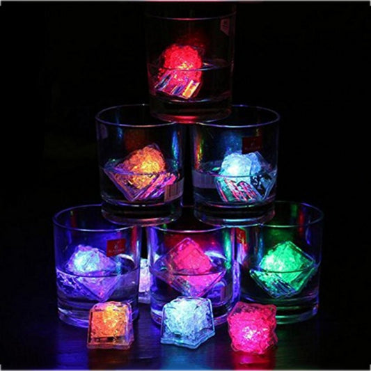 Glaçons lumineux LED multicolores