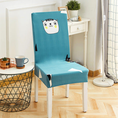 Funda de silla para el hogar, funda de silla de hotel, funda de silla para paquete, funda de silla elástica siamesa, funda de silla de oficina para ordenador
