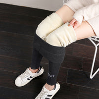 Leggings de peluche de invierno