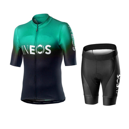 Combinaison de cyclisme grande taille à manches courtes pour hommes et femmes