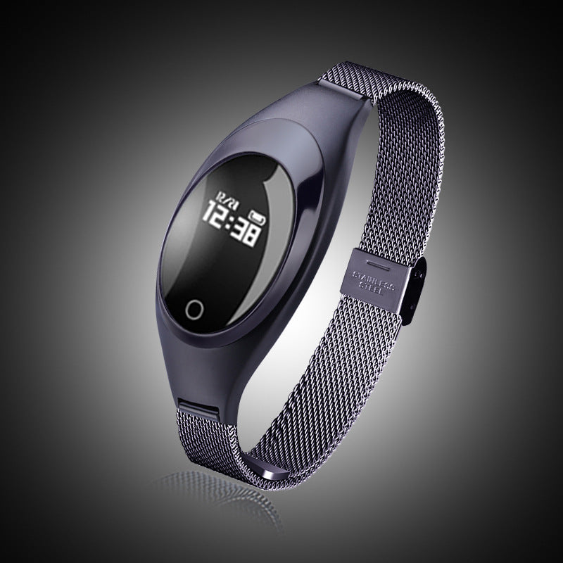 Pulsera inteligente de presión arterial y frecuencia cardíaca, compatible con WeChat Sports, podómetro, salud, oxígeno en sangre, pulsera inteligente para mujer