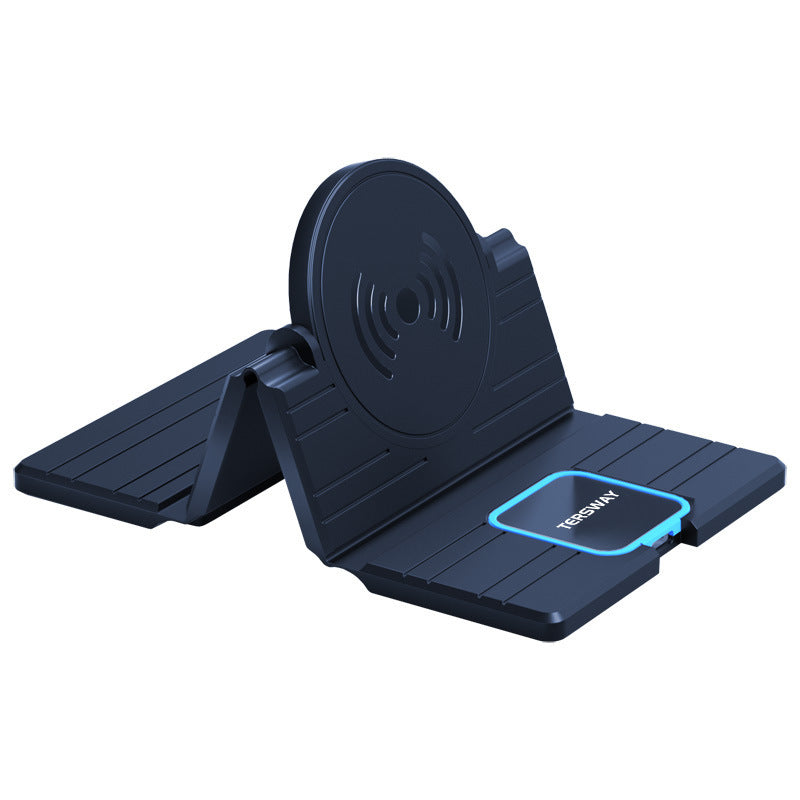 Cargador inalámbrico rápido plegable de 10W, cargador inalámbrico de 7.5W