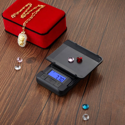Balanza de mesa de precisión para polvo, báscula de oro para el hogar