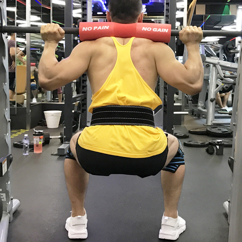 Protecteur de nuque en mousse pour squat d'haltérophilie fitness