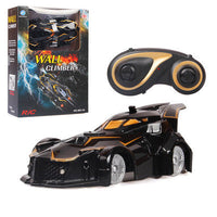 Remote control car stunt wall climbing car