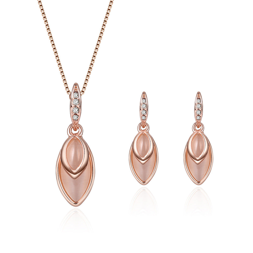 Gem Jewelry Set European