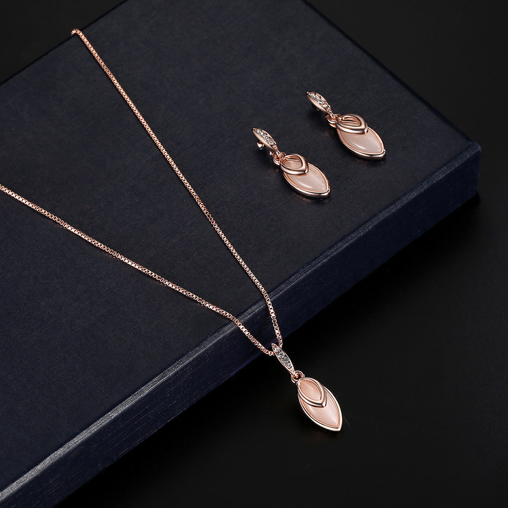 Gem Jewelry Set European