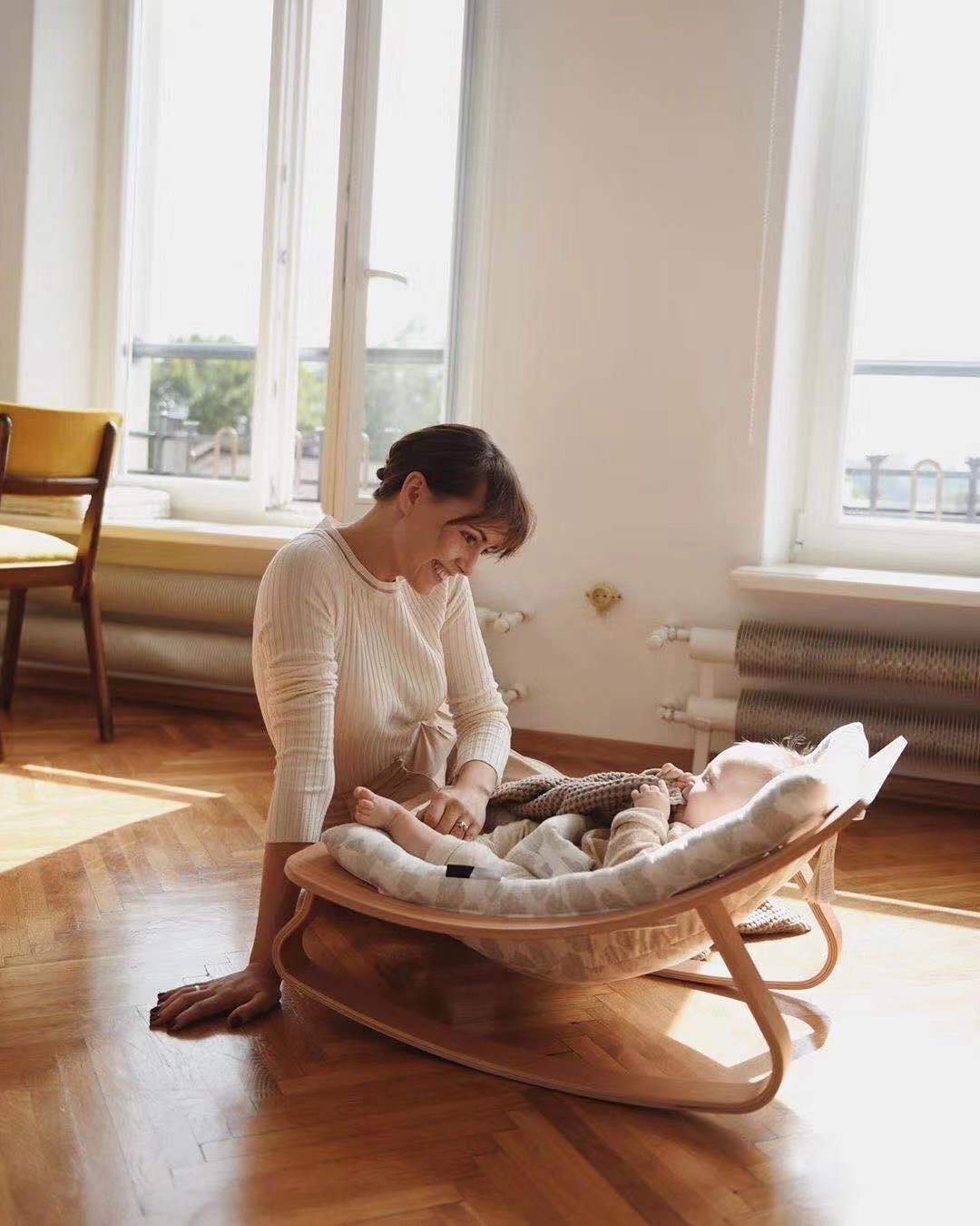 Angelnaco Fauteuil à bascule pour bébé Couffin Produit fantastique Fauteuil à bascule Style Ins