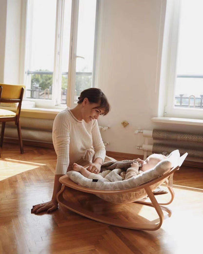 Angelnaco Fauteuil à bascule pour bébé Couffin Produit fantastique Fauteuil à bascule Style Ins
