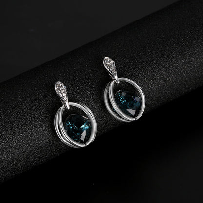 Juego de joyas de cristal