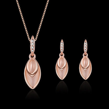 Gem Jewelry Set European