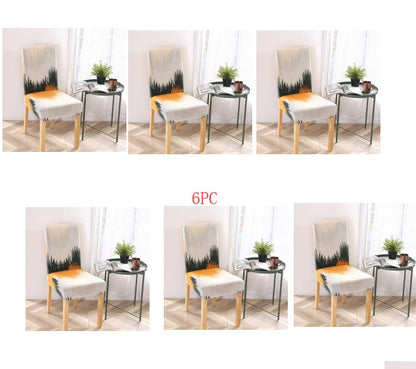 Funda de silla para el hogar, funda de silla de hotel, funda de silla para paquete, funda de silla elástica siamesa, funda de silla de oficina para ordenador