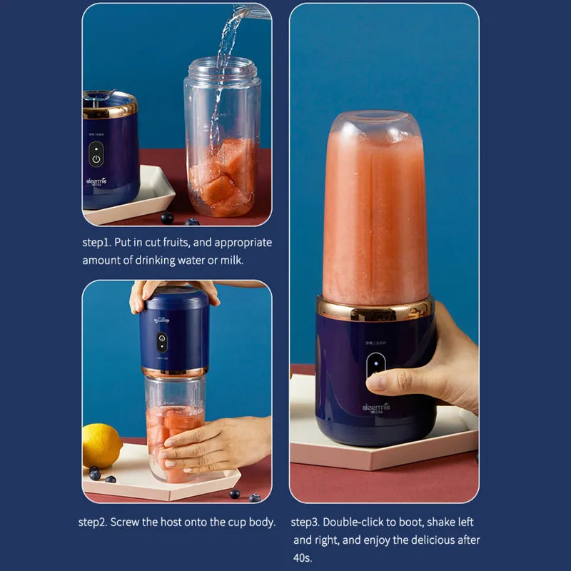 GoBlend 6X Portable Mixer – Powerful Compact Blender for Shakes & Smoothies