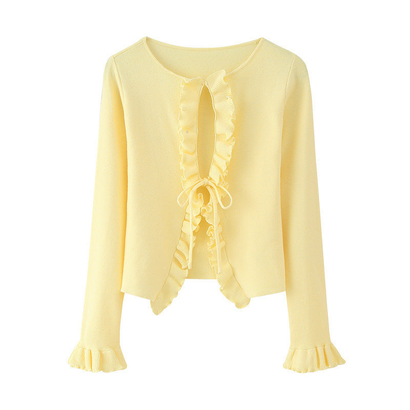 Women's Lace Knit Cardigan