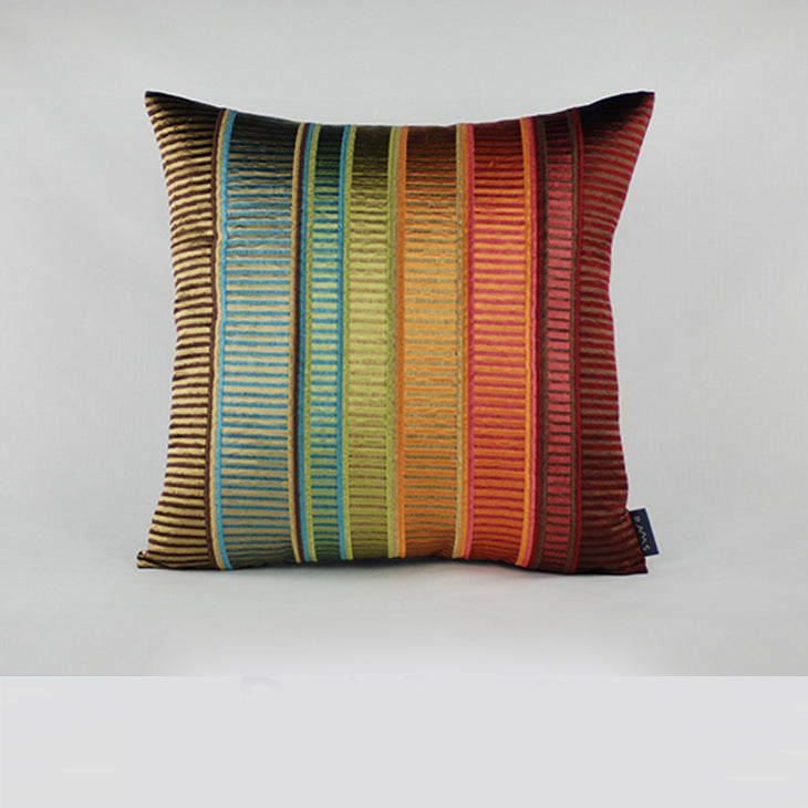Home Simple Retro Embroidery Big Hug Pillowcase