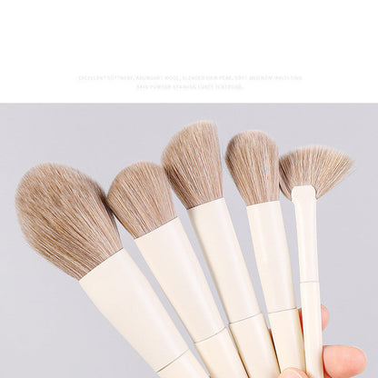 10-Piece Professional Makeup Brush Set – Eye Shadow, Blush, Contour & More