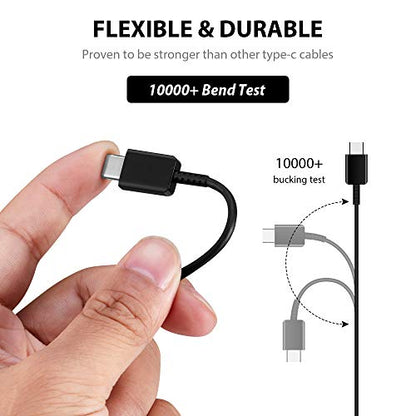 USB-C Cable for Samsung Galaxy A11 - Fast Quick Charge and Data Transfer Cable
