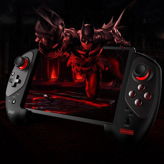 Manette de jeu extensible Bluetooth sans fil Red Bat