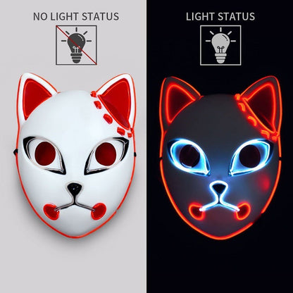 Masque de chat LED Luminous Line