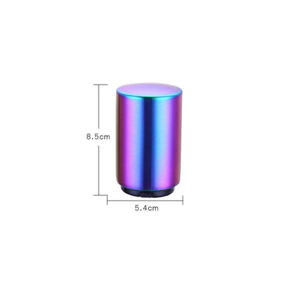 Portable Magnetic Automatic Beer Bottle Opener Bar Accessories Decor Stainless Steel Wine Can Openers with Brushed Metal