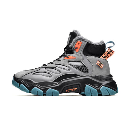 Chaussures de sport décontractées d'hiver pour hommes Bottes de neige