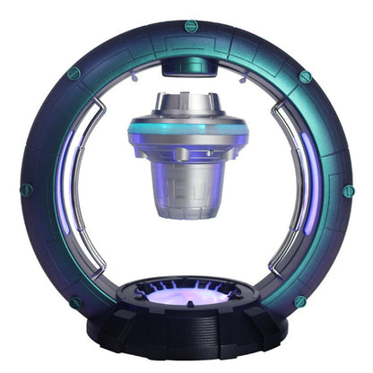 Magnetic Levitation Bluetooth Speaker Spaceship Globe Ornaments Hanging In Air Sound Automatic Balance Subwoofer Wireless Audio