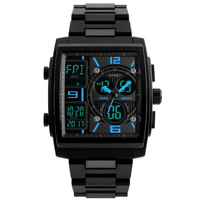 Men's Electronic Watch – Classic Digital Timepiece