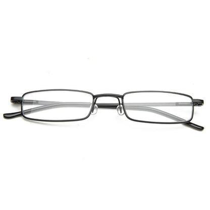 Pen holder reading glasses metal spring foot glasses pen holder portable old glasses
