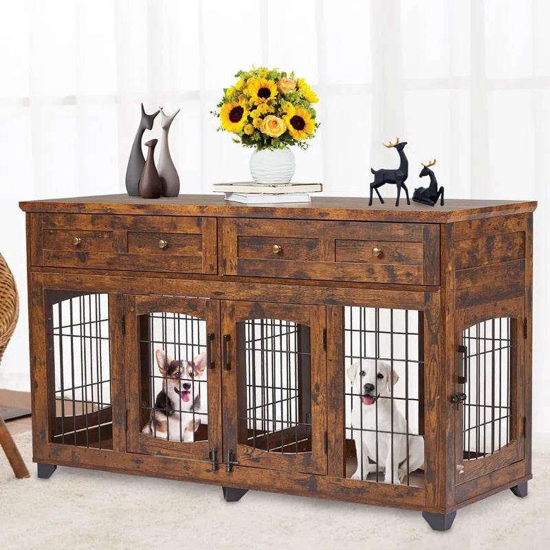 Modern Console Dog Crate