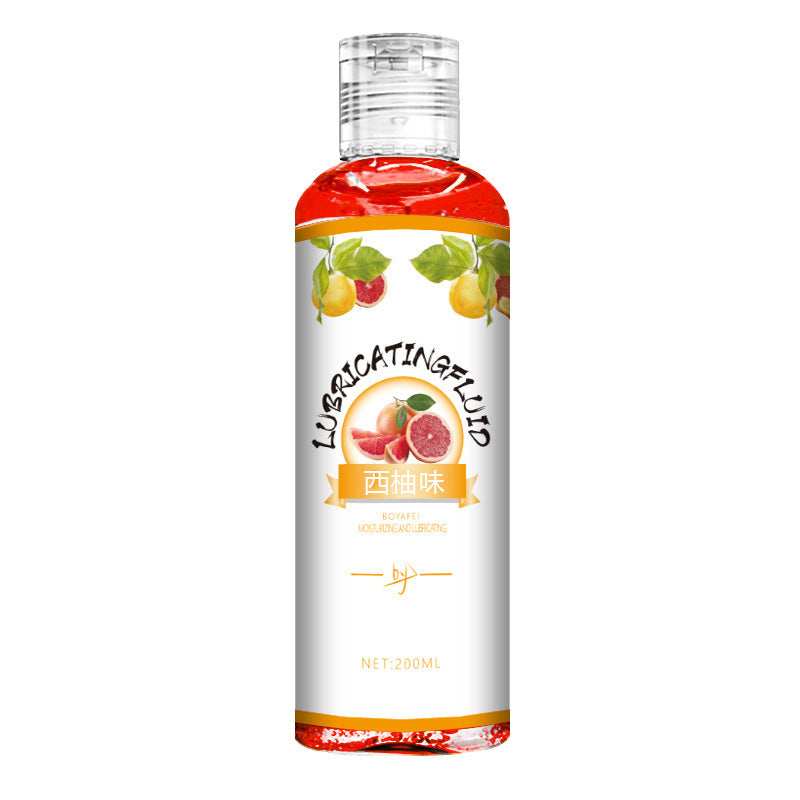 Fruit Flavor Body Lubricating Fluid – Wash-Free Couples Intimate Moisturizer