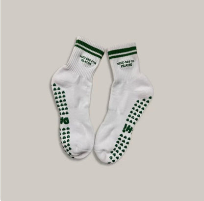 Thin Mid Tube Women's Professional Anti Slip Yoga Socks