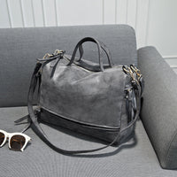 sac à main femme mode sac en gros sac en cuir mat rétro sac sacs locomotive sac